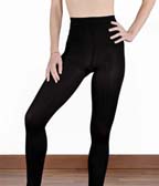 Kód: 39213 Leggings lábfej nélküli  harisnyanadrág - BLACK   / 